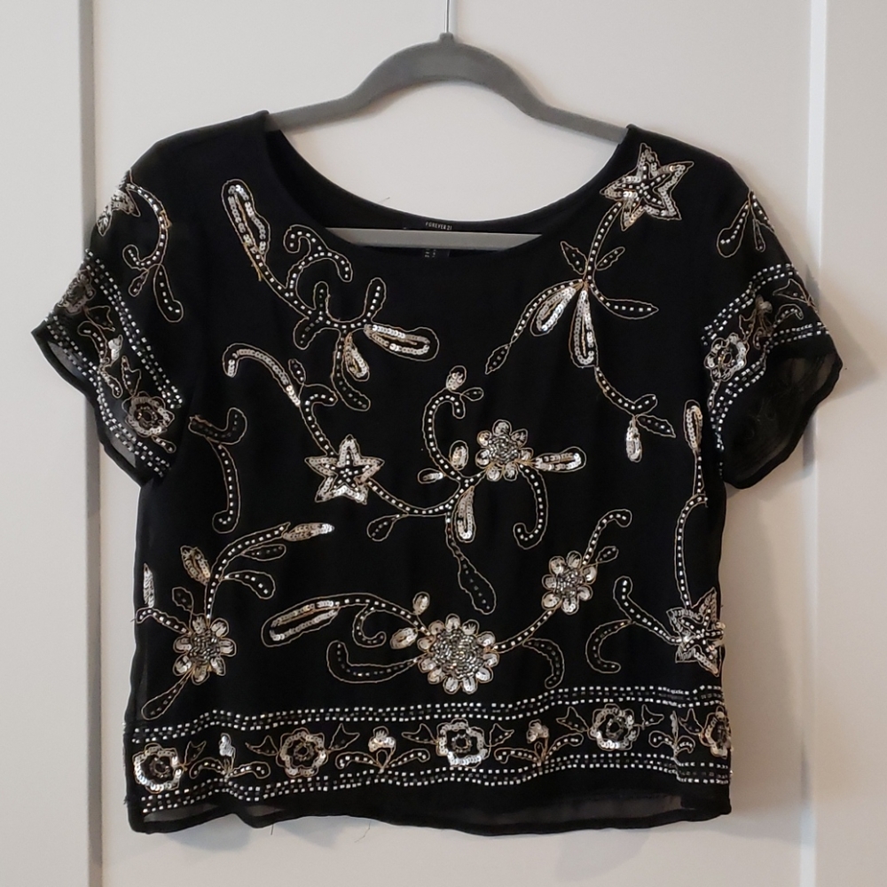 F21 Beaded top